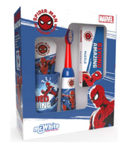 MR WHITE Gift Set ORAL CARE  Spiderman LED